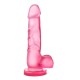 Μαλακό Ομοίωμα Πέους - B Yours Sweet N Hard 4 Dildo With Balls Pink Sex Toys 