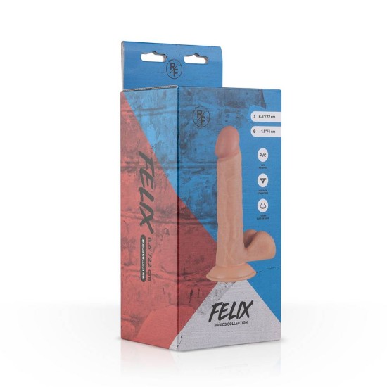 Felix Realistic Dildo Flesh 21cm Sex Toys