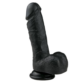 Ρεαλιστικό Ομοίωμα - Realistic Dildo Black 17,5cm