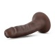 Μικρό Ομοίωμα Πέους - Dr Skin Cock With Suction Cup Chocolate 14cm Sex Toys 