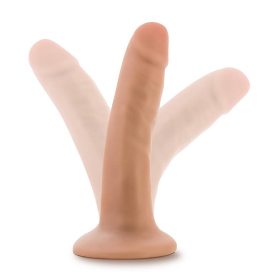 Μικρό Ομοίωμα Πέους - Dr Skin Cock With Suction Cup Vanilla 14cm Sex Toys 
