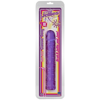 Ομοίωμα Πέους - Crystal Jellies Classic Dong Purple 24,5cm
