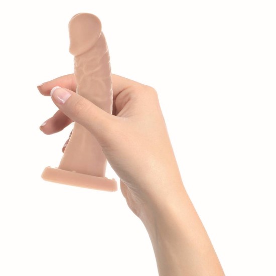 Ομοίωμα Πέους Με Μίνι Δονητή - Addiction Edward Straight Dildo 15cm Sex Toys 