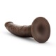 Ρεαλιστικό Ομοίωμα Πέους Με Βεντούζα - Dr. Skin Cock Suction Cup Chocolate 19cm Sex Toys 