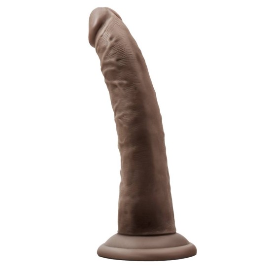 Ρεαλιστικό Ομοίωμα Πέους Με Βεντούζα - Dr. Skin Cock Suction Cup Chocolate 19cm Sex Toys 