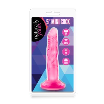 Naturally Yours 5 Inch Mini Cock Pink