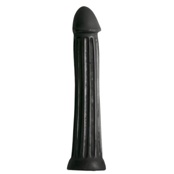 Μεγάλο Κολπικό & Πρωκτικό Ομοίωμα - XXL Dildo Black 31.5 cm 