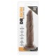 Dr Skin Realistic Cock 7.5 Chocolate Sex Toys