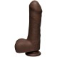 Ρεαλιστικό Ομοίωμα Με Βεντούζα - The Uncut Brown 18cm Sex Toys 