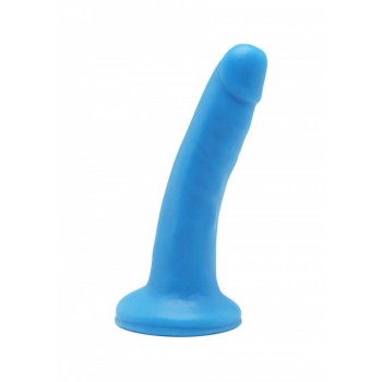 Ρεαλιστικό Ομοίωμα Πέους Με Βεντούζα - Happy Dicks Dong Blue 15cm