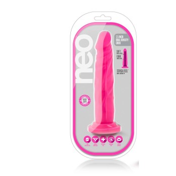 Neo 7.5 Inch Dual Density Cock Pink