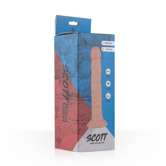 Ομοίωμα Πέους Με Βεντούζα - Scott Realistic Dildo 25 cm Sex Toys 