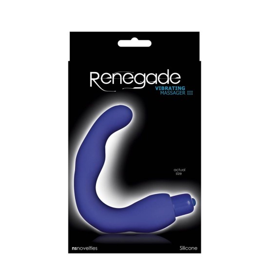Renegade Vibrating Massager III Blue Sex Toys