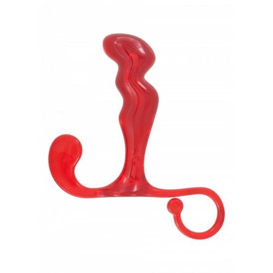 Ομοίωμα Μασάζ Προστάτη - Power Plug Prostate Massager Red Sex Toys 