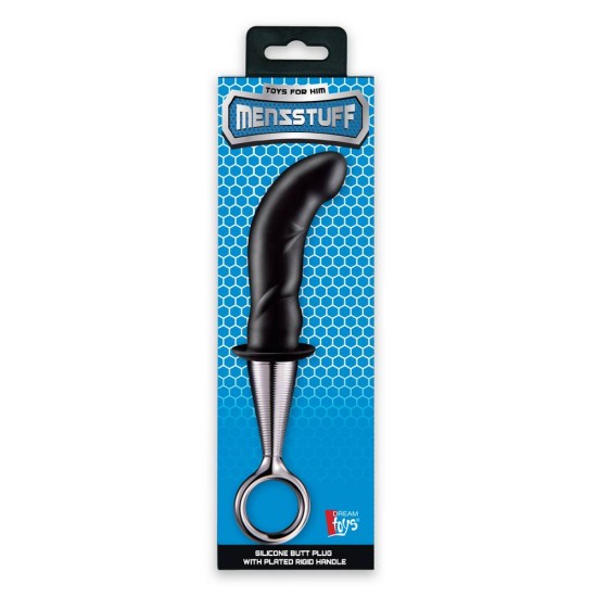 Menzstuff Prostate Plug Plated Handle 2 Sex Toys