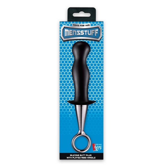 Menzstuff Prostate Plug Plated Handle 3 Sex Toys