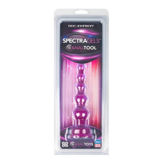 Πρωκτικό Ομοίωμα - Sectragels Anal Tool Anal Dildo Purple Sex Toys 