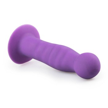 Πρωκτικό Ομοίωμα - Silicone Suction Cup Dildo Purple 14cm