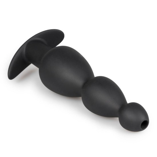 Πρωκτικό Ομοίωμα Σιλικόνης - Long Hollow Silicone Butt Plug Sex Toys 