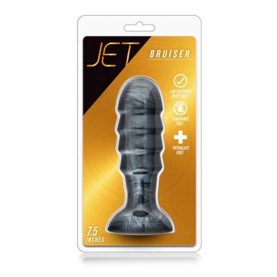 Jet Bruiser Carbon Metallic Black 19cm Sex Toys