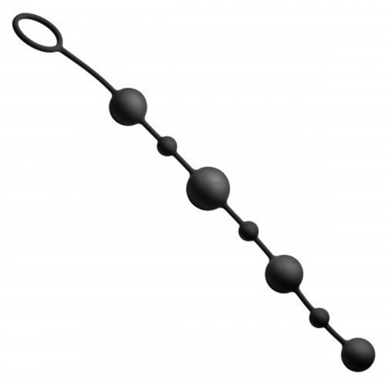 Linger Graduated Silicone Anal Beads 35 cm Sex Toys
