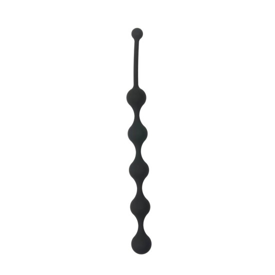 See You Five Beads Anal Black Sex Toys