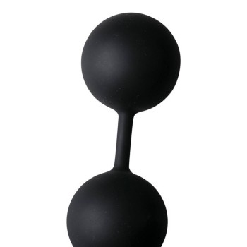 Πρωκτικές Μπάλες Σιλικόνης - Tom Of Finland Silicone Cock Ring With 3 Weighted Balls 31cm