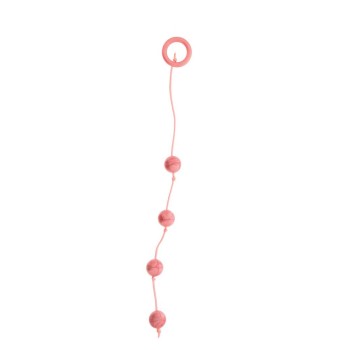 Good Vibes Anal Beads Medium Pink 32cm