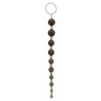 Oriental Jelly Butt Beads Black 26,5cm