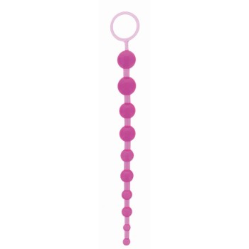 Πρωκτικές Μπίλιες - Oriental Jelly Butt Beads Purple 26,5cm
