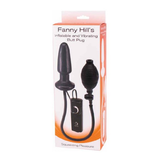 Fanny Hill's Inflatable Vibrating Butt Plug Sex Toys