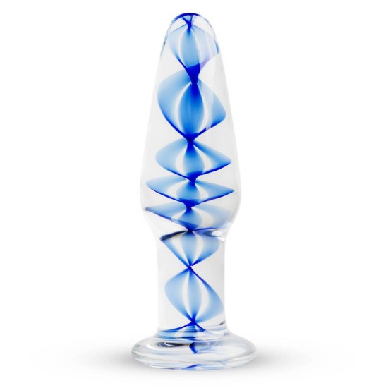 Γυάλινη Σφήνα - Glass Buttplug No 23 10,5cm Sex Toys 