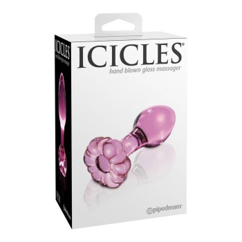 Γυάλινη Σφήνα - Icicles No 48 Pink 9cm