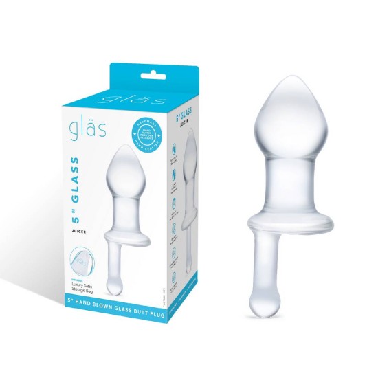 Glas Glass Juicer Clear 13cm Sex Toys