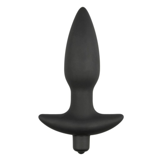 Δονούμενη Πρωκτική Σφήνα - Black Vibrating Buttplug Sex Toys 