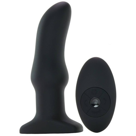 Πρωκτική Σφήνα Με Ασύρματη Δόνηση - Curved Rimming Plug Model M Sex Toys 