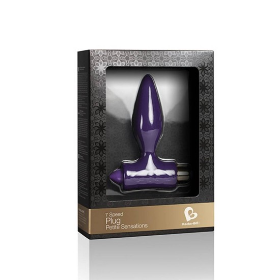 Σφήνα Με Αποσπώμενο Bullet - Petite Sensations Plug Purple 10cm Sex Toys 