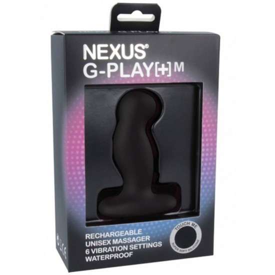 Σφήνα Με Δόνηση – Nexus G Play Plus Vibrator Medium Black Sex Toys 