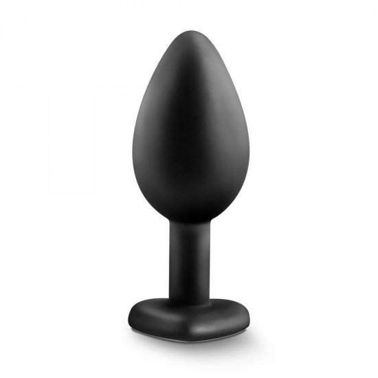  Πρωκτική Σφήνα Με Κόσμημα - Temptasia Bling Plug Small Black Sex Toys 