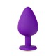  Πρωκτική Σφήνα Με Μπεζ Κόσμημα - Temptasia Bling Plug Large Purple Sex Toys 