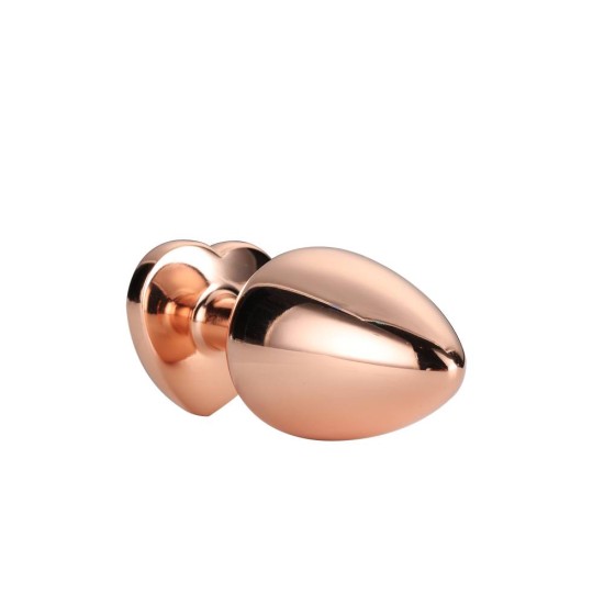 Gleaming Love Rose Gold Plug Small 7cm Sex Toys