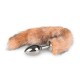 Fox Tail Plug No 3 Silver Sex Toys