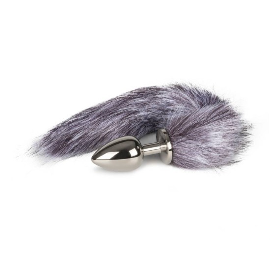 Fox Tail Plug No 4 Silver Sex Toys