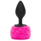 Bunny Tail Butt Plug Pink Large Sex Toys