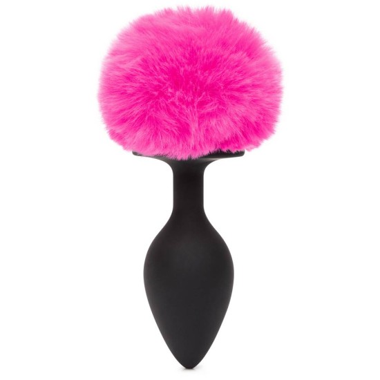 Πρωκτική Σφήνα Με Ουρά Λαγού - Bunny Tail Butt Plug Pink Large Sex Toys 