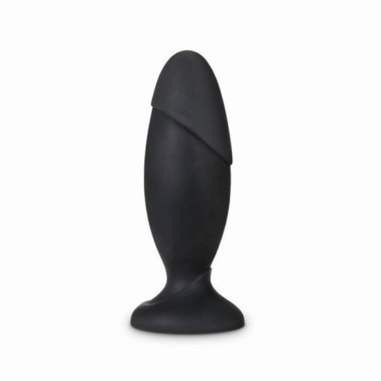 Anal Adventures Platinum Silicone Rocket Plug Black 16.50cm Sex Toys