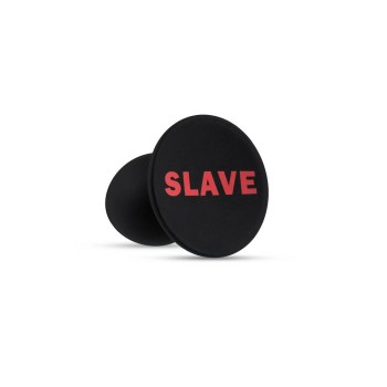 Μικρή Σφήνα Σιλικόνης - Temptasia Slave Plug Black 5cm