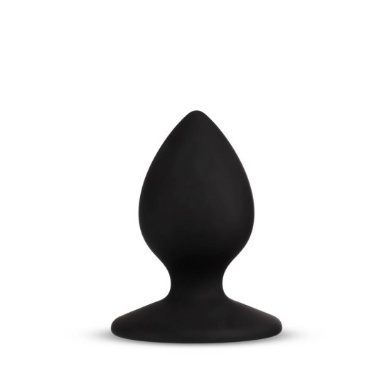 Μικρή Σφήνα Σιλικόνης - Temptasia Slut Butt Plug Black 5cm Sex Toys 