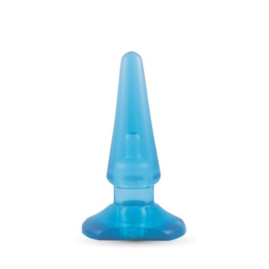 B Yours Basic Anal Plug Blue 9cm Sex Toys