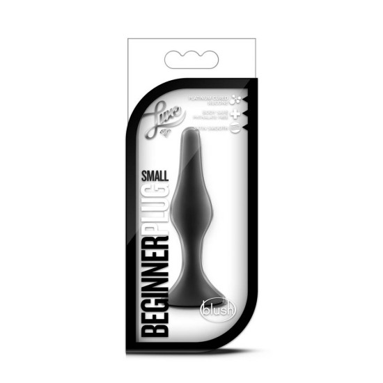 Πρωκτική Σφήνα – Luxe Beginner Plug Small Black Sex Toys 